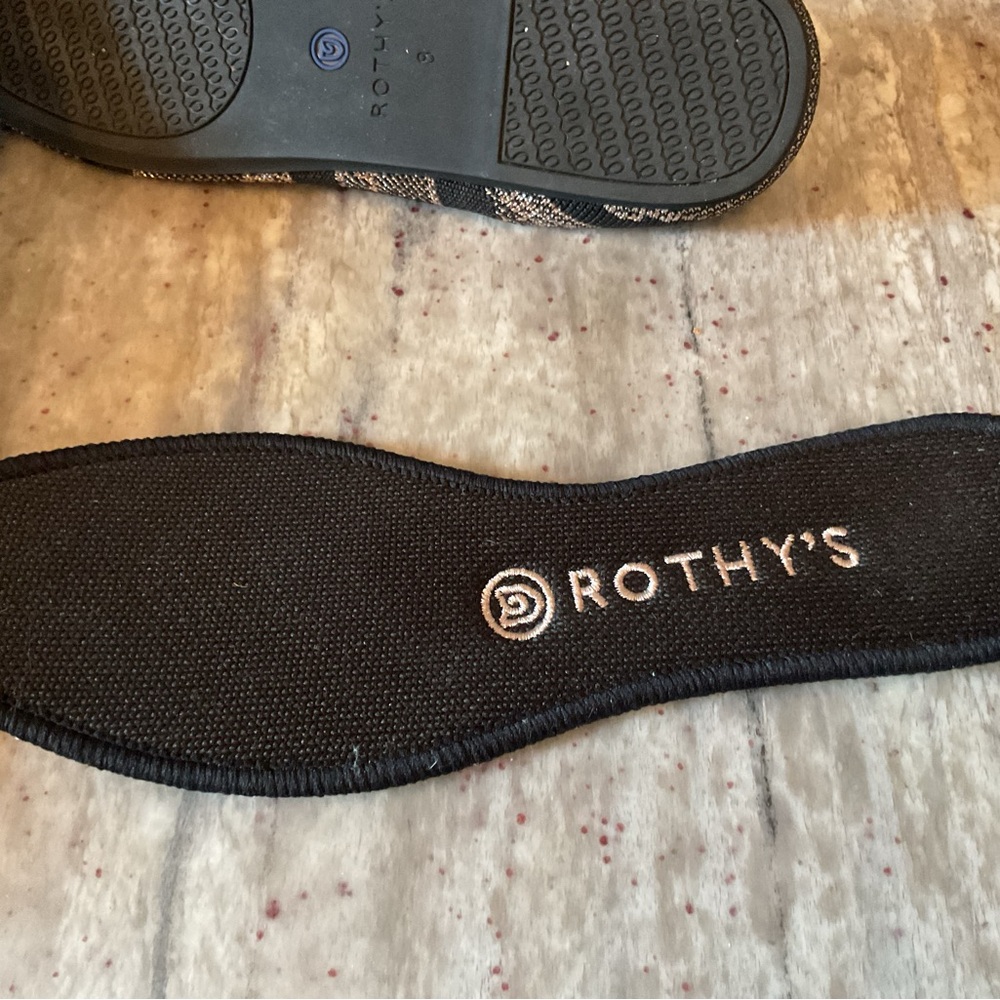 NWOT Rothy’s metallic flats - Picture 5 of 6